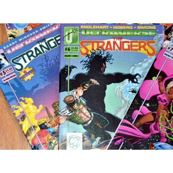 Vintage Ultraverse Strangers Malibu Comics #1-7 - Picture 4 of 8